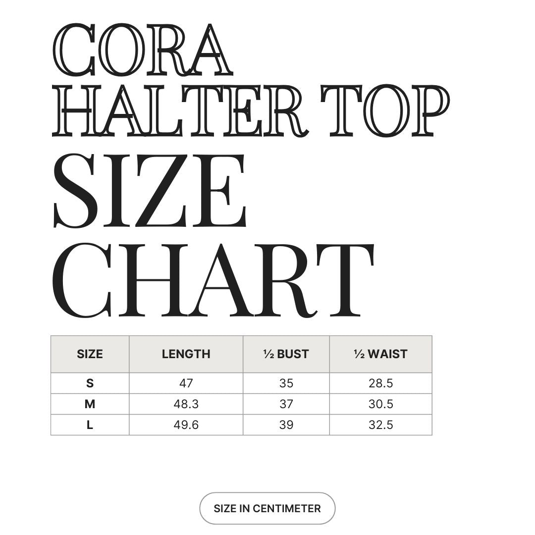 Cora Halter Top