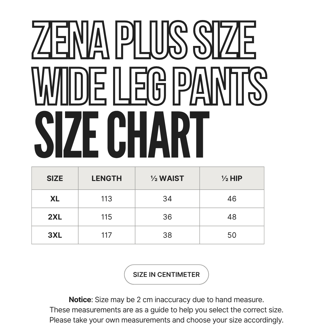 Zena Plus Size Wide Leg pants
